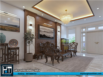 Thiết kế nội thất nhà ống 5 tầng